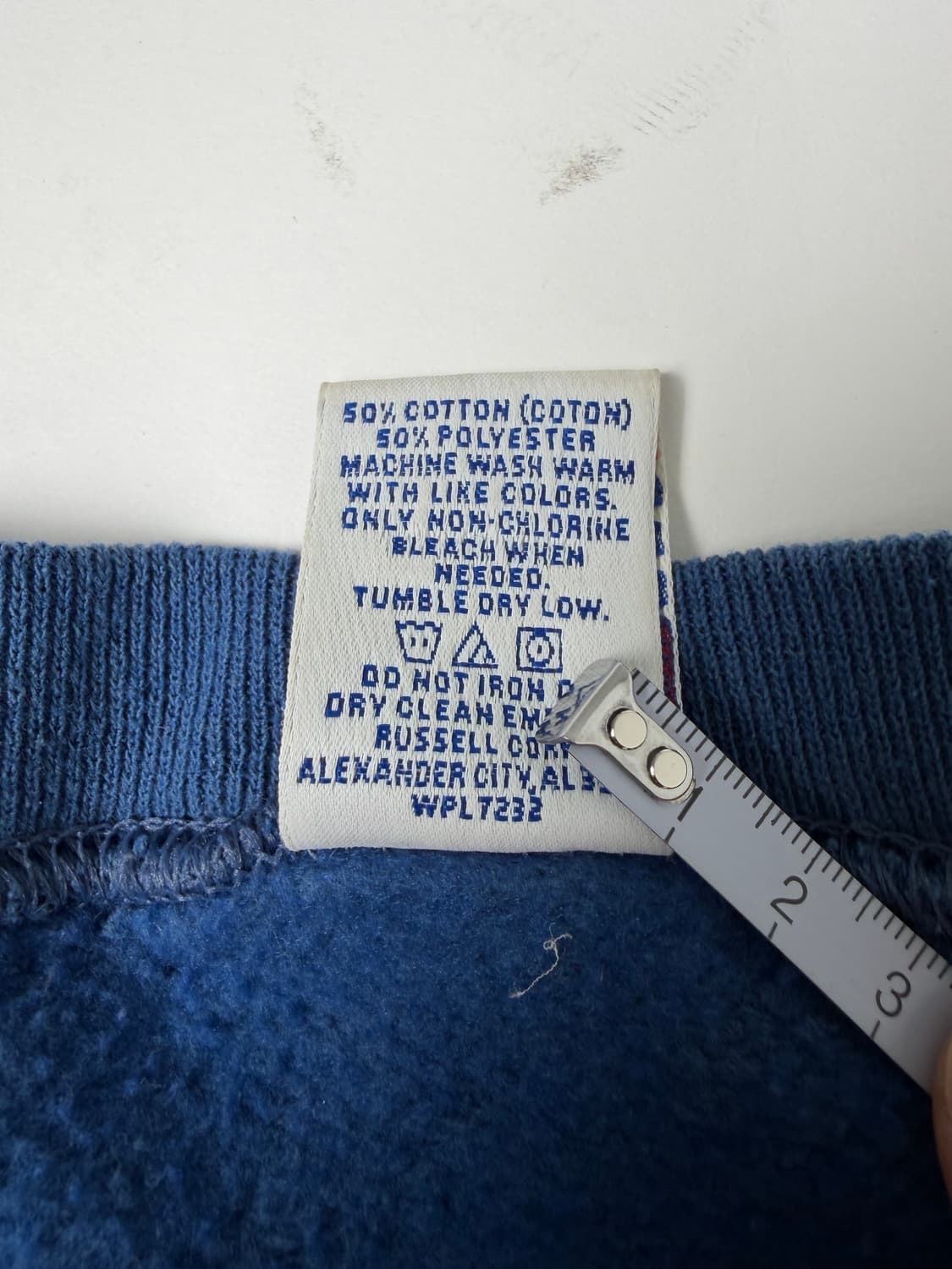 90s Russell Sweatshirt (steel blue) 상품이미지4