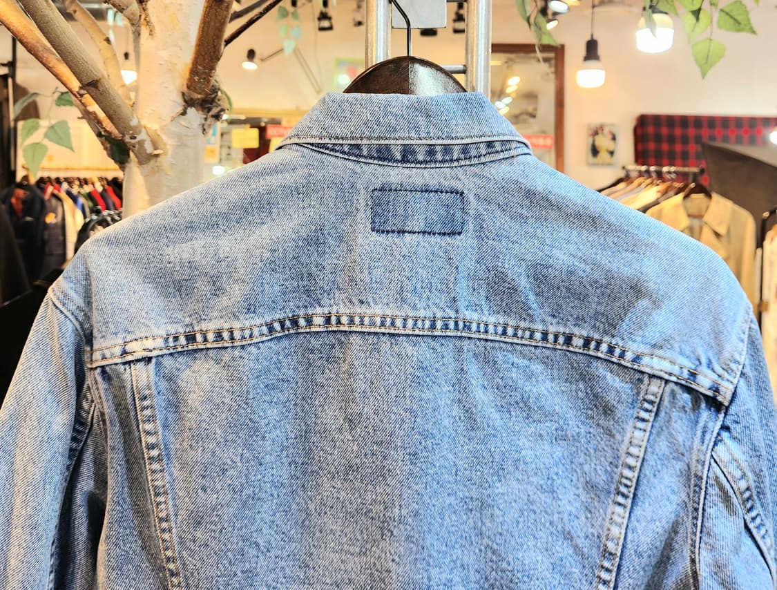 80s 리바이스 미국산 70505-7417 데님 빈티지 자켓 상품이미지6