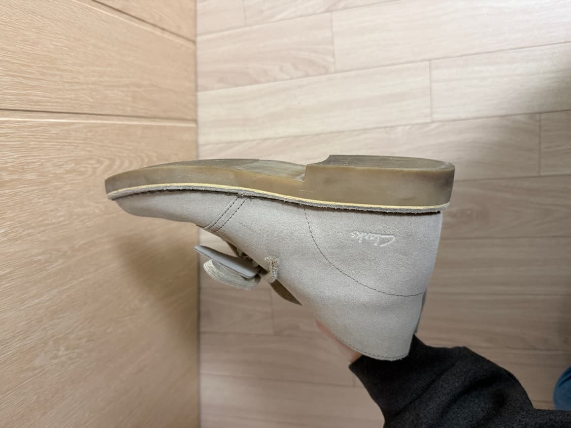 클락스 데저트 부츠 베이지 스웨이드 255 상품이미지2