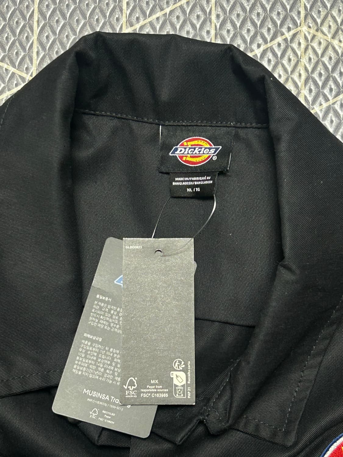 디키즈 반팔 워크셔츠 XL 상품이미지2