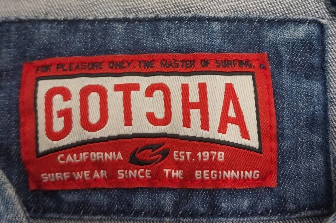 GOTCHA 데님 셔츠 M 상품이미지6