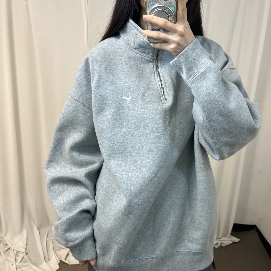 Nike NRG melange half-zip sweatshirt 상품이미지3