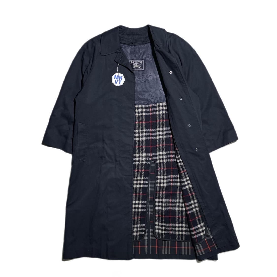 버버리 체크 내피 싱글 트렌치 코트 상품이미지1