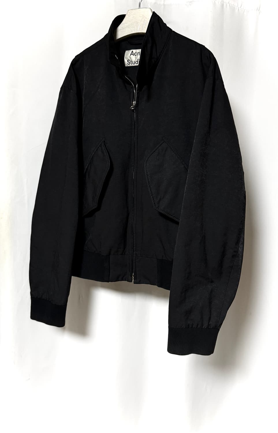 아크네 Military 울혼방 사이드 집업 블루종 자켓 상품이미지1