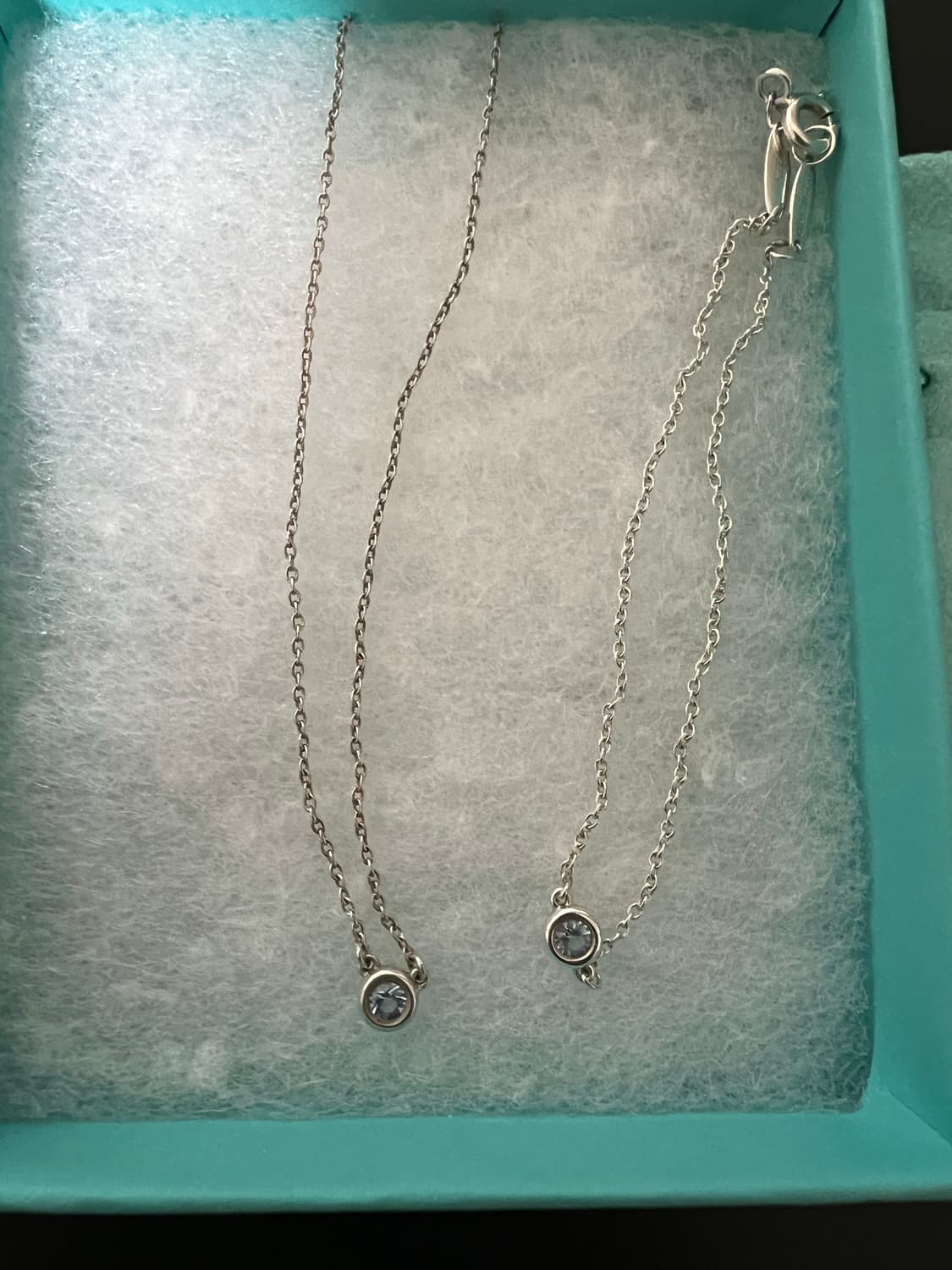 티파니 엘사 퍼레티 아쿠아마린 목걸이&팔찌 세트 상품이미지2