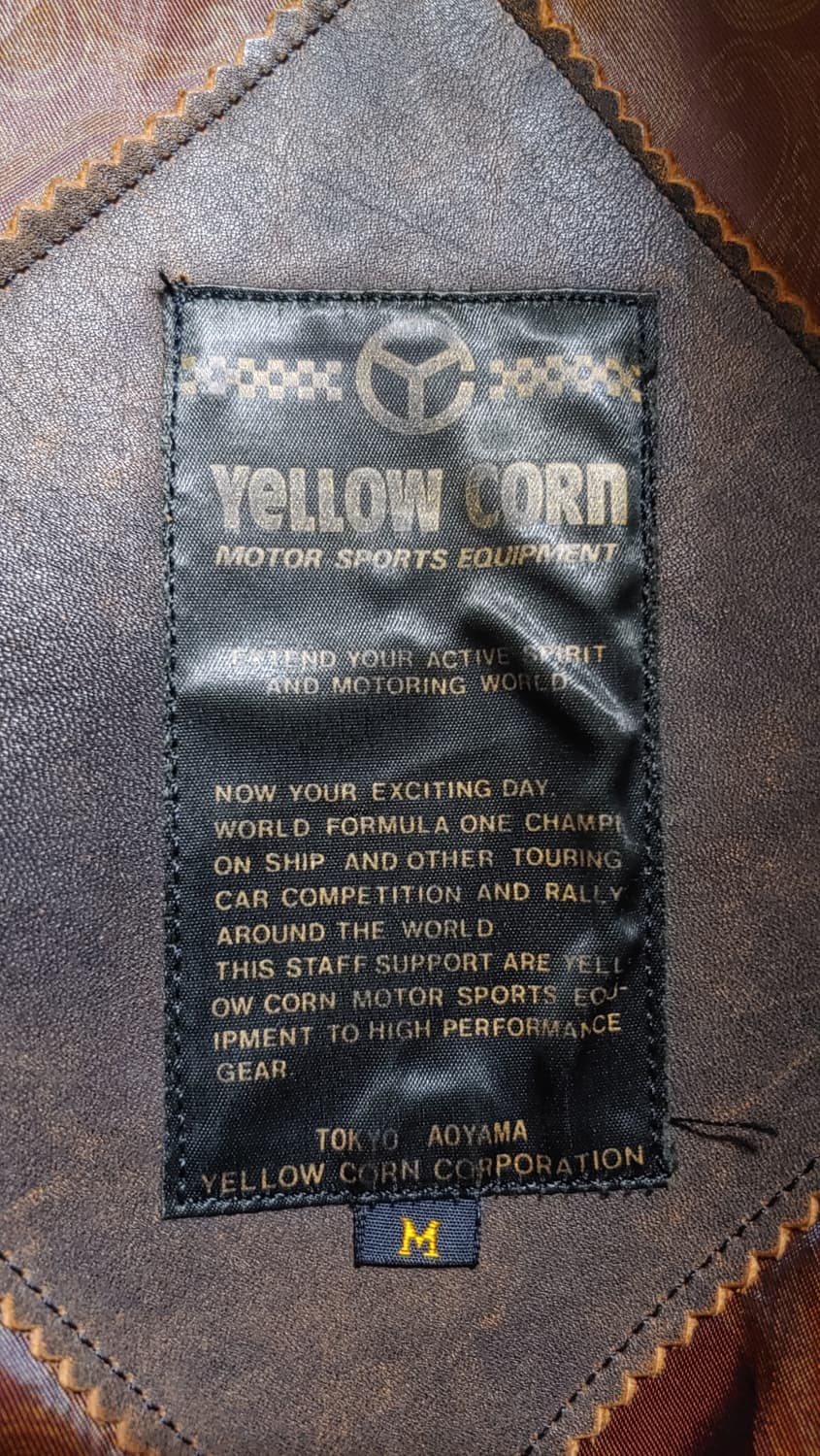 옐로우콘 빈티지 소가죽 레더 자켓 상품이미지3