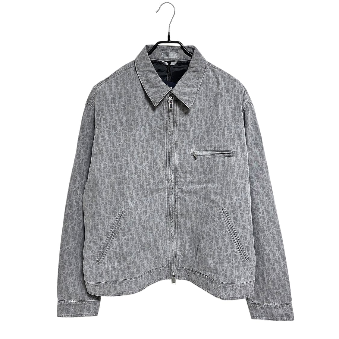 (새상품)디올 25SS 오블리크 집업 블루종 자켓 상품이미지1