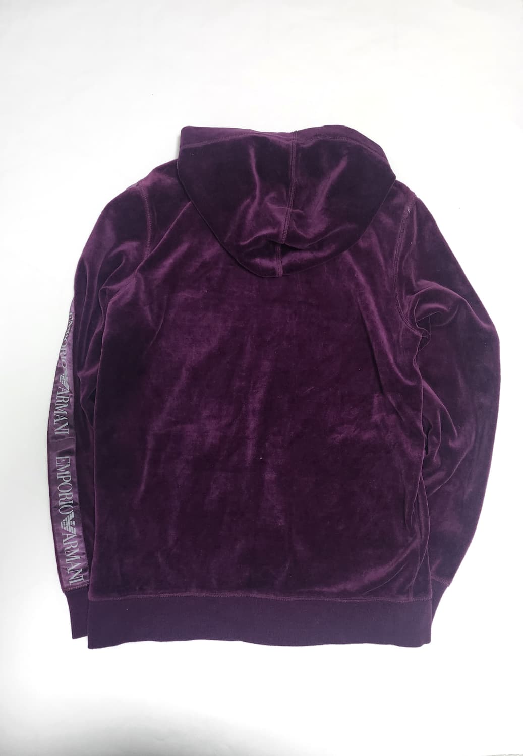 엠포리오 아르마니 벨벳 후드집업 상품이미지3