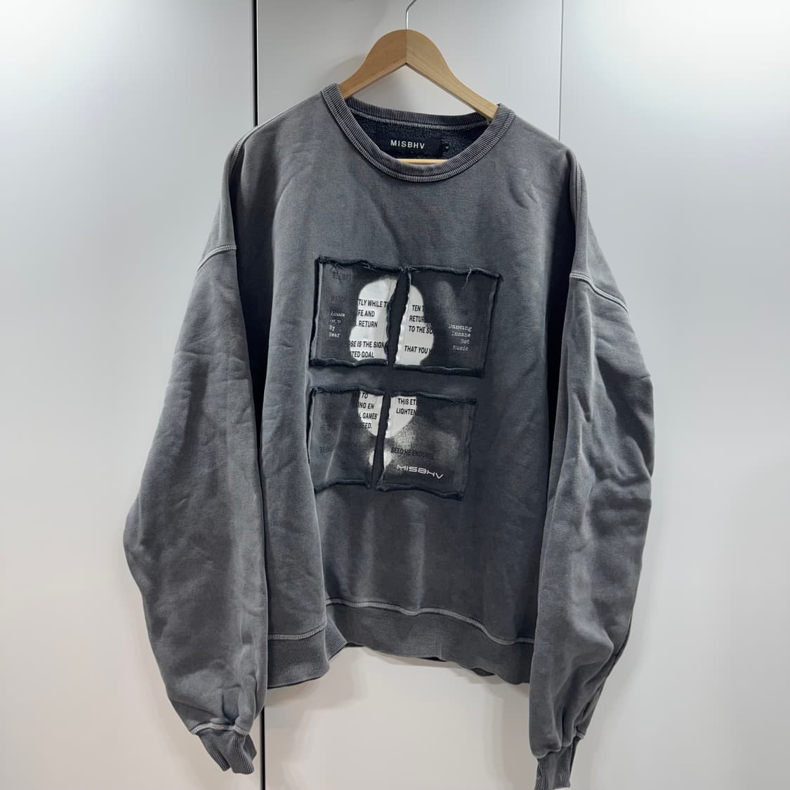 미스비헤이브 스웻셔츠 M 상품이미지1