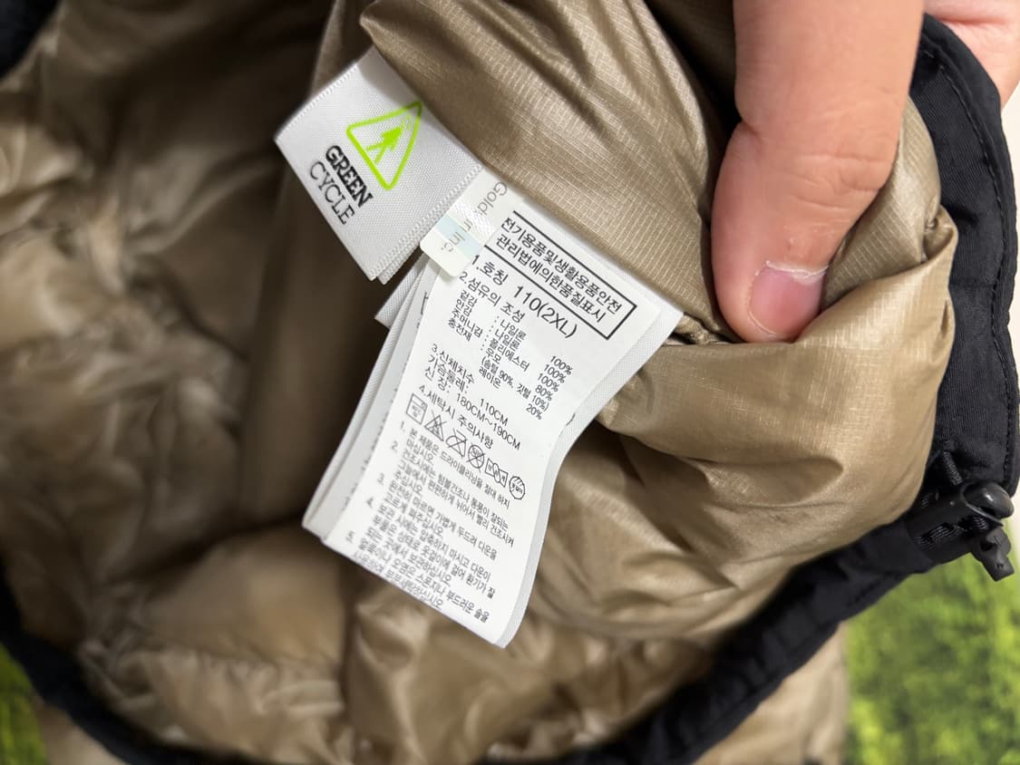 [XXL]노스페이스 아콘카구아 패딩 판매합니다. 상품이미지6