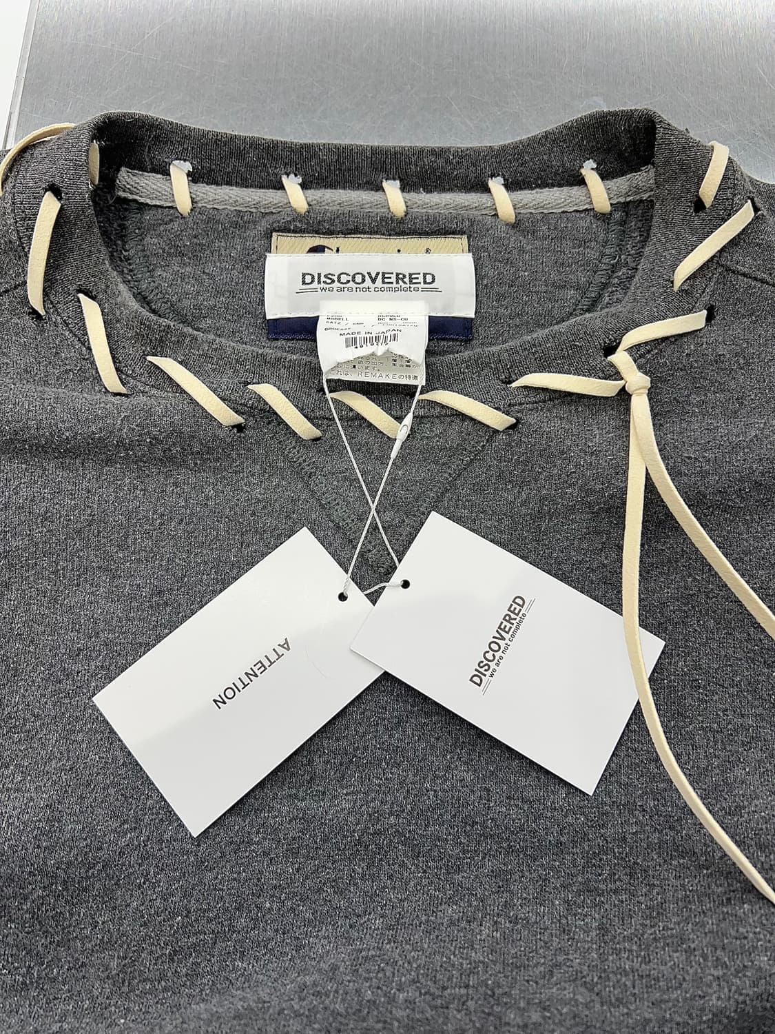 디스커버드 콘트라스트 챔피온 리메이크 오버 스웨트 셔츠 상품이미지7