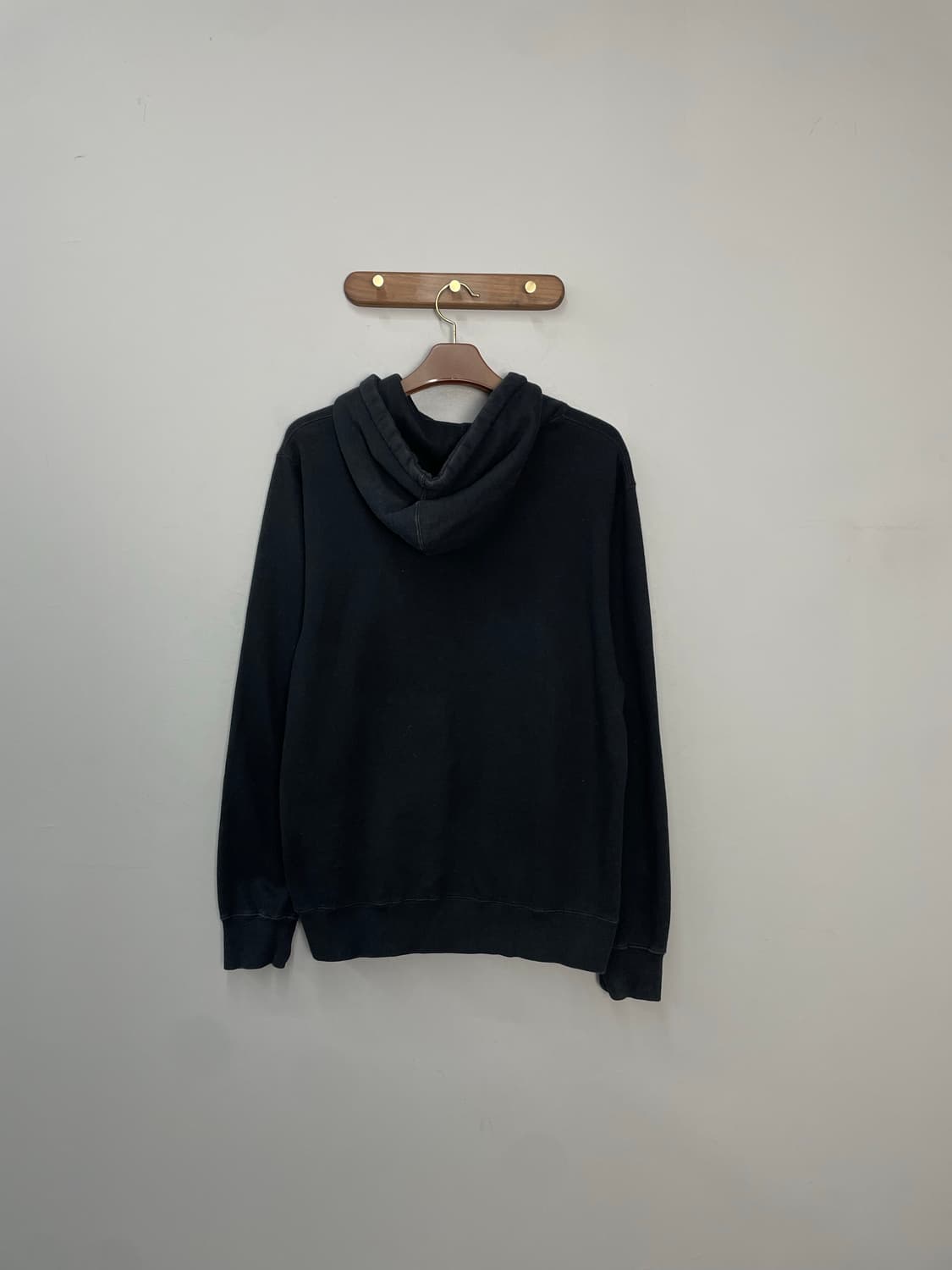 스투시 핑크로고 블랙 후드티 H2115 상품이미지4