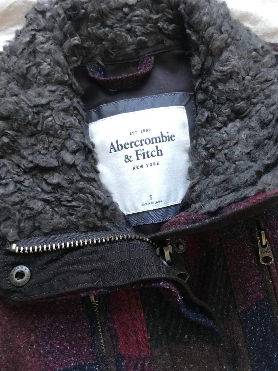 아베크롬비 타단체크 쉐르파 헤비 자켓 상품이미지8