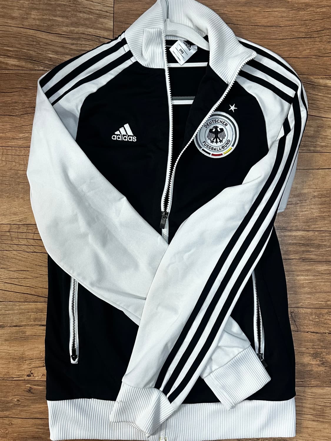 (희귀) 예쁨 아디다스 독일 져지 베켄바우어 스포티 트랙탑 90사이즈 상품이미지1