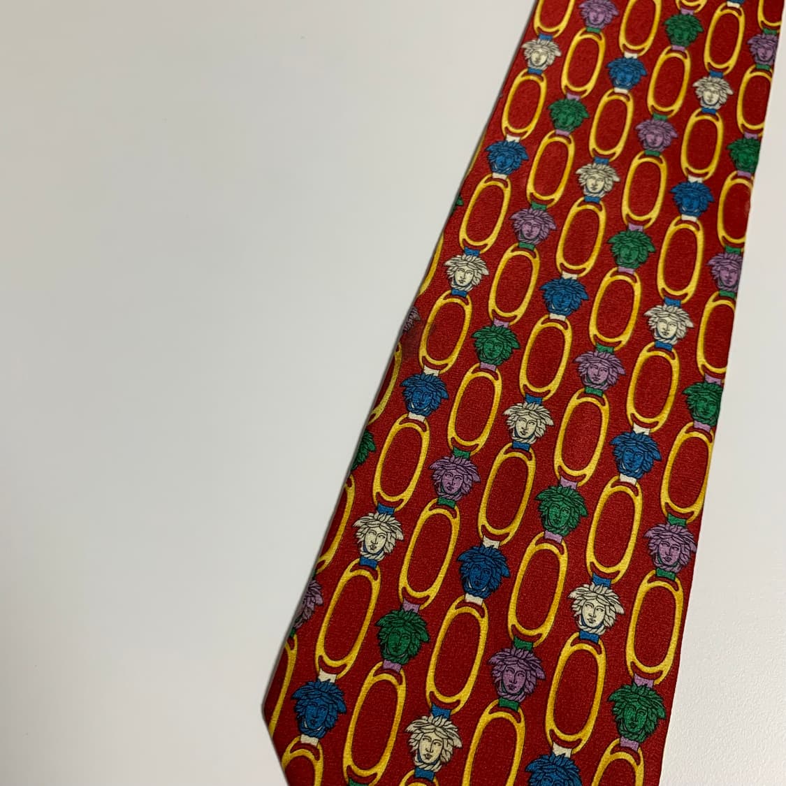 베르사체(VERSACE) 모노그램 명품 이태리넥타이 100실크 A등급 상품이미지10