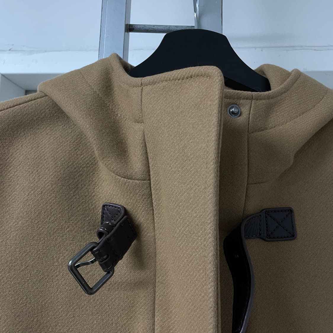 띠어리 더플 후드 코트 P(W)  상품이미지4