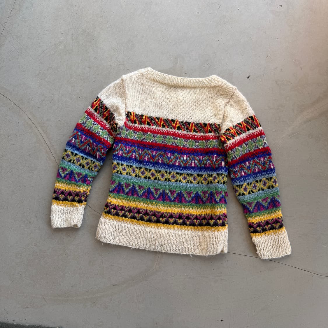 빔즈 보이 페어아일 니트 가디건 상품이미지4