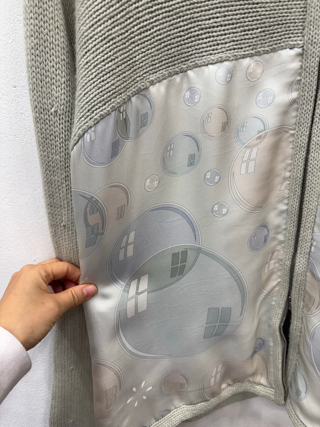 에르메스 실크 혼방 가디건 상품이미지7