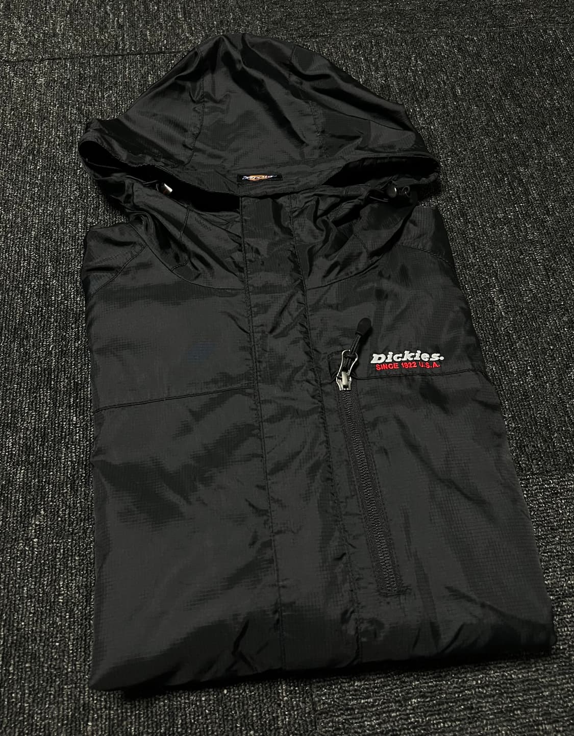 디키즈 (Dickies) 후드 윈드브레이커 / 바람막이 자켓 (블랙)  상품이미지3