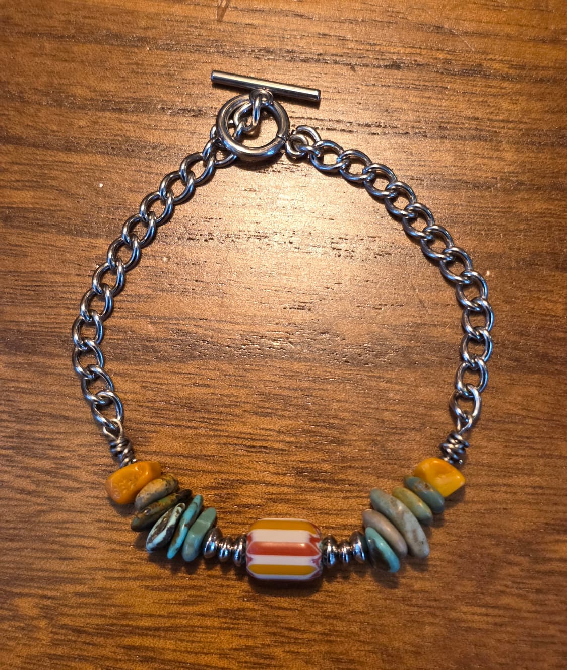 “Dust Trail”써지컬 과 자연의 조화 bracelet 상품이미지2