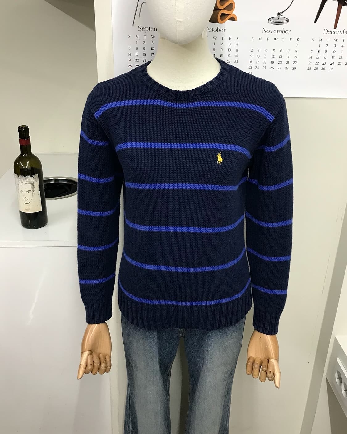 폴로 단가라 니트 상품이미지7