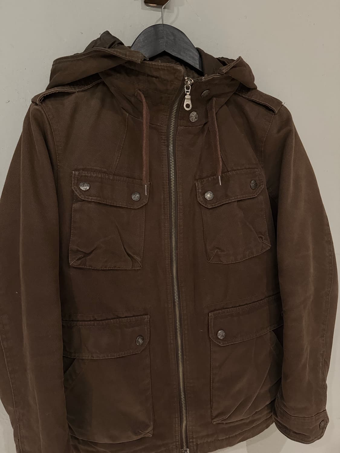 Hideaways multi pocket hood jacket 상품이미지7