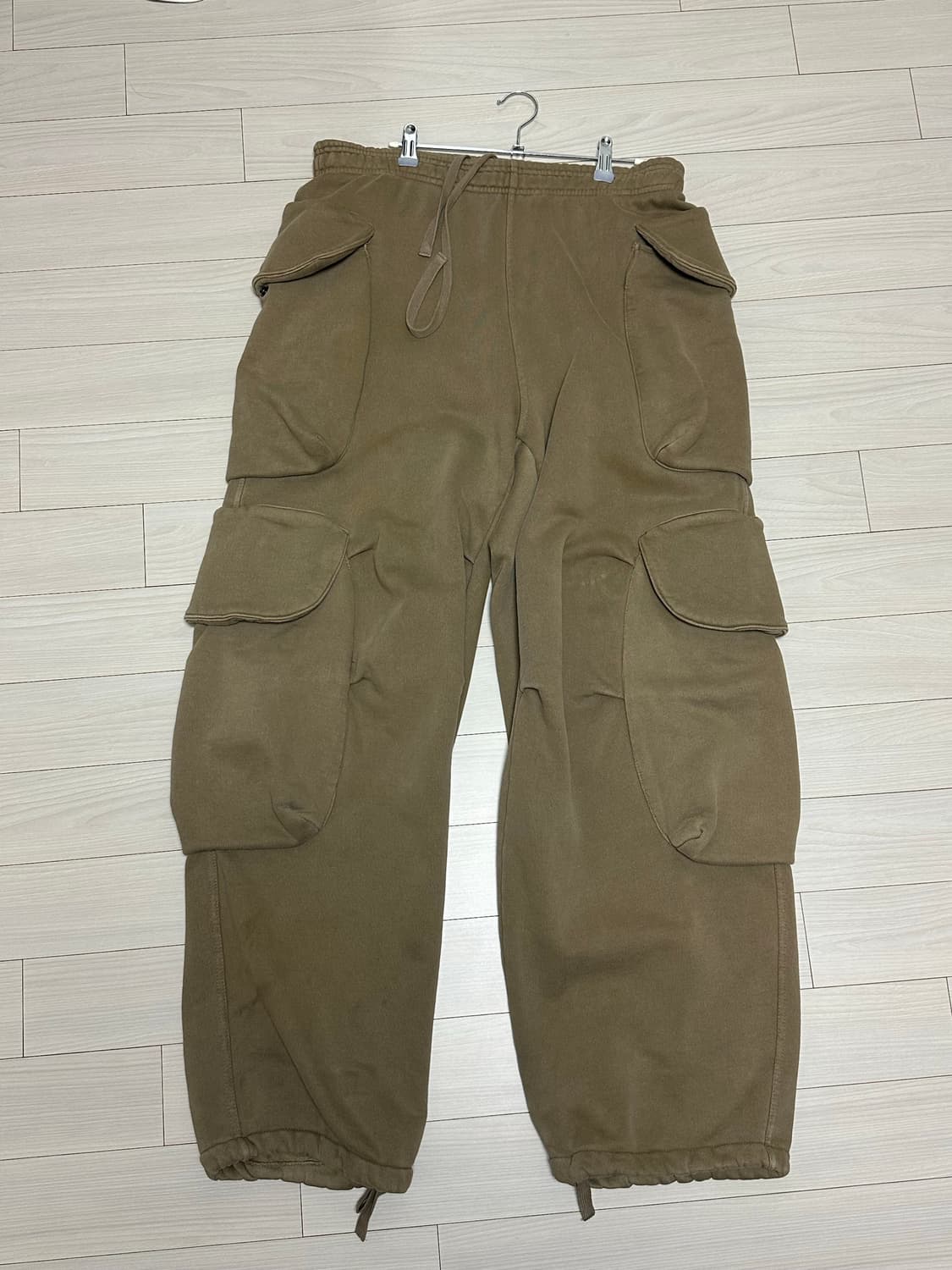 엔타이어스튜디오 헤비 고카 팬츠 카멜 L 상품이미지2