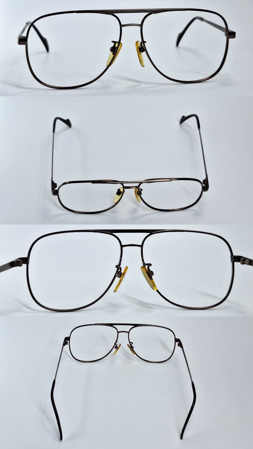 90s 빈티지 투브릿지 티타늄 안경 johnny macky jm-85 상품이미지6