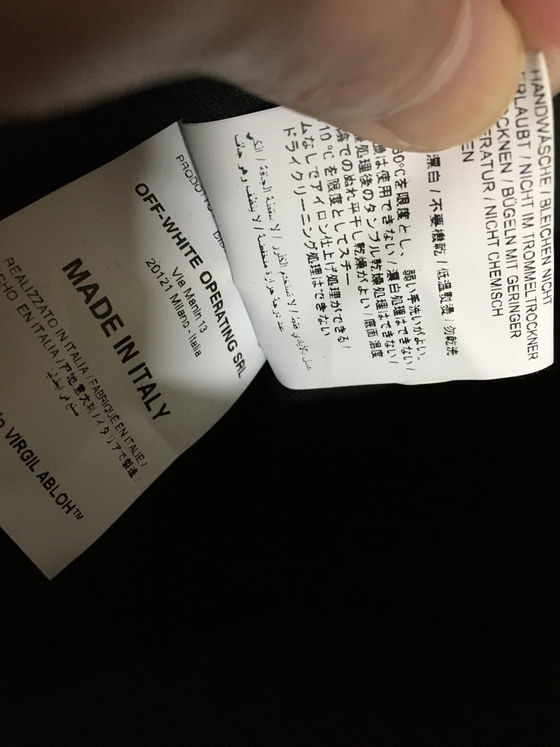 오프화이트 백팩  상품이미지4