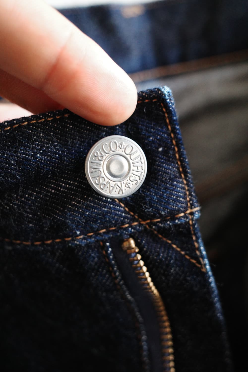 캡틴선샤인 5포켓 지퍼 프론트 데님 팬츠 상품이미지6