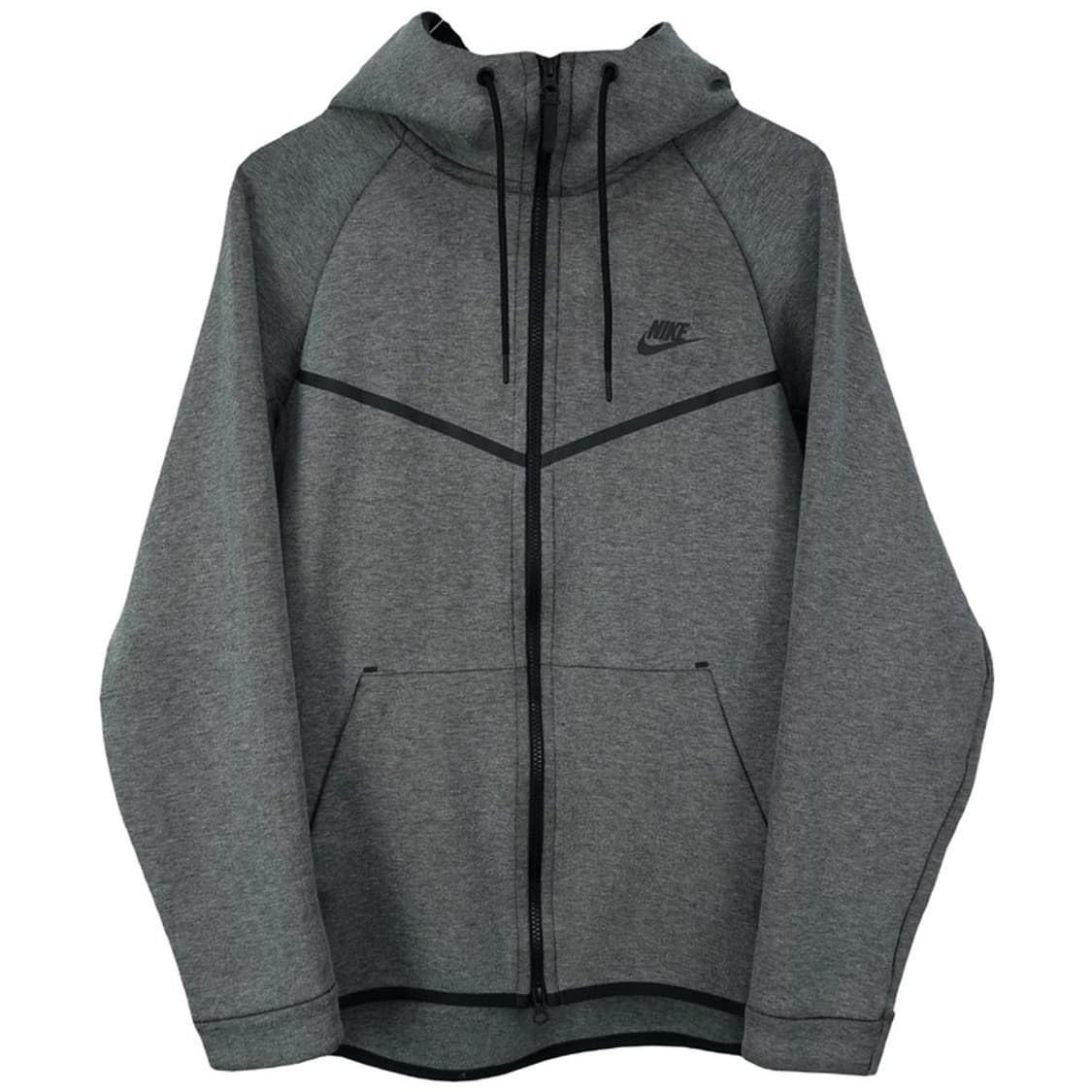 [나이키] 로고 프린팅 테크팩 후드 집업 그레이 M19264 상품이미지2