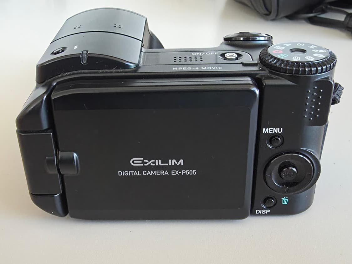 카시오 익슬림 EX-P505 빈티지 디지털카메라 상품이미지6