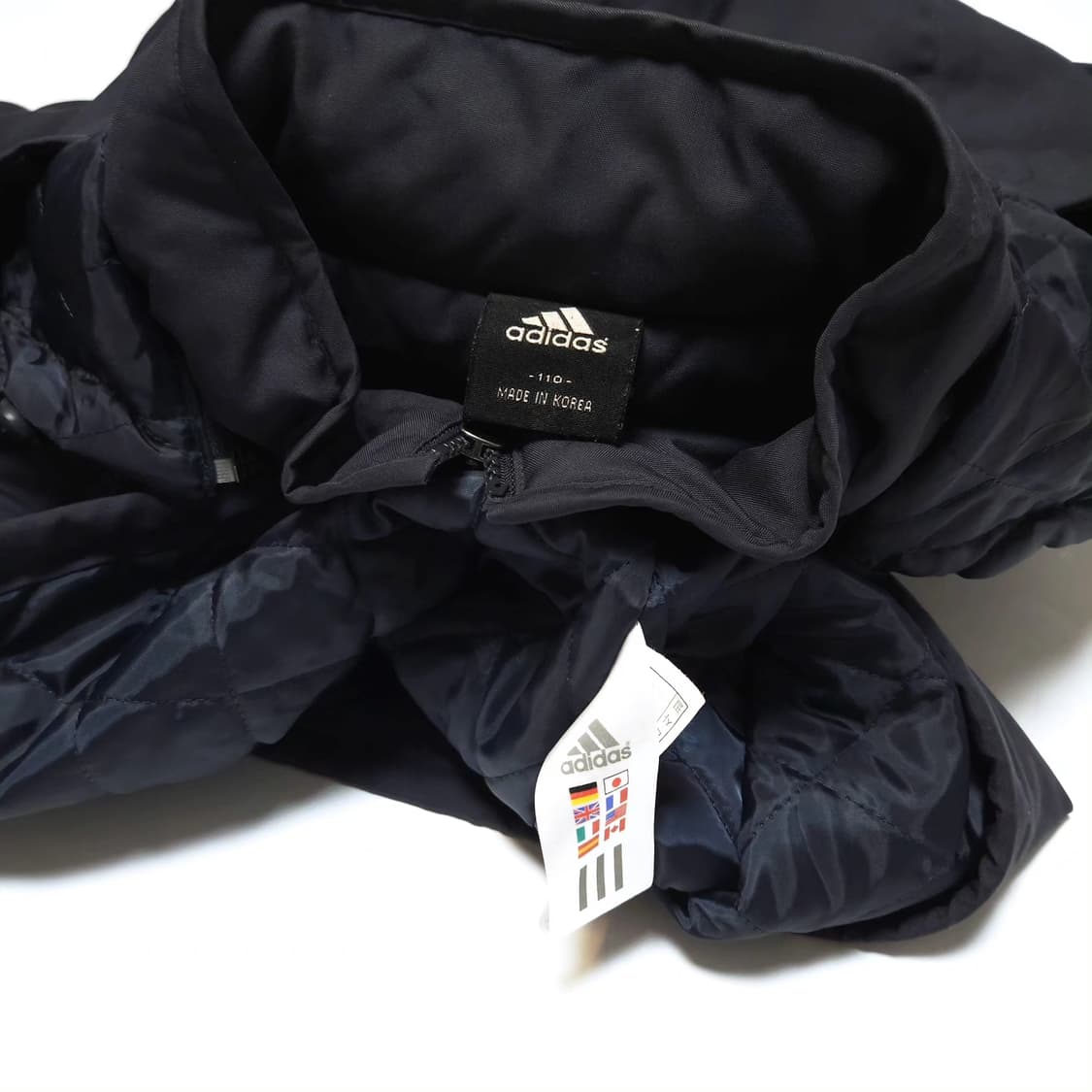 아디다스 올드스쿨 수원삼성 블루윙즈 누빔 점퍼 패딩 상품이미지8