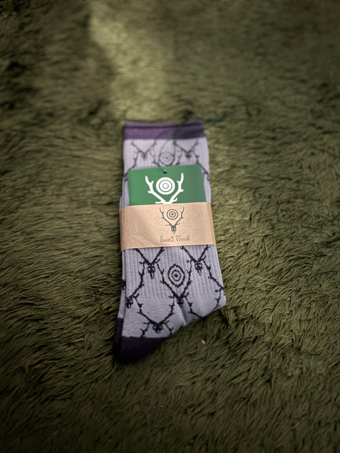 [230-250] South2 west8 남이서팔 자카드 삭스 양말 상품이미지5