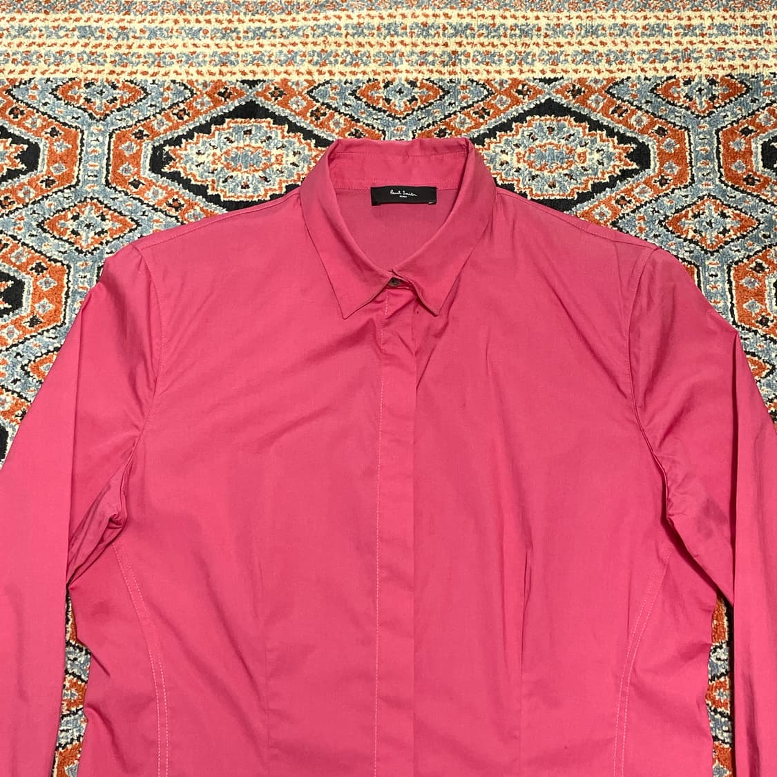  폴스미스 핑크 클래식 셔츠 여성42 상품이미지2