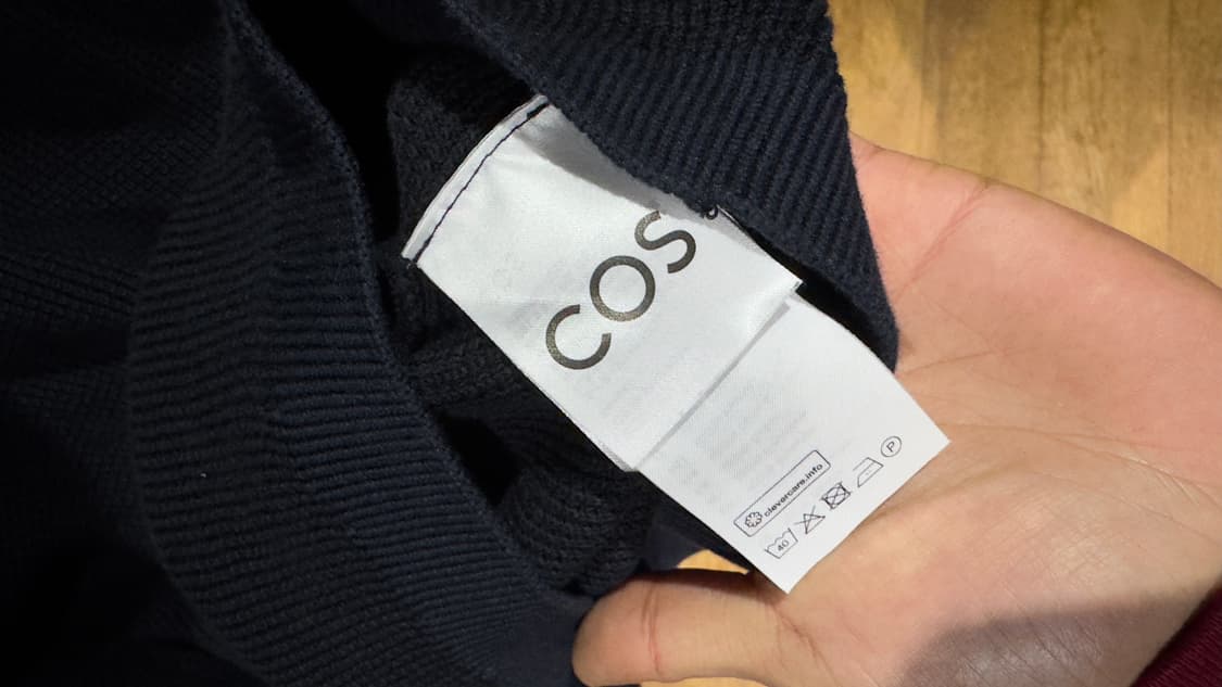 코스 COS 니트 폴로 셔츠 상품이미지4