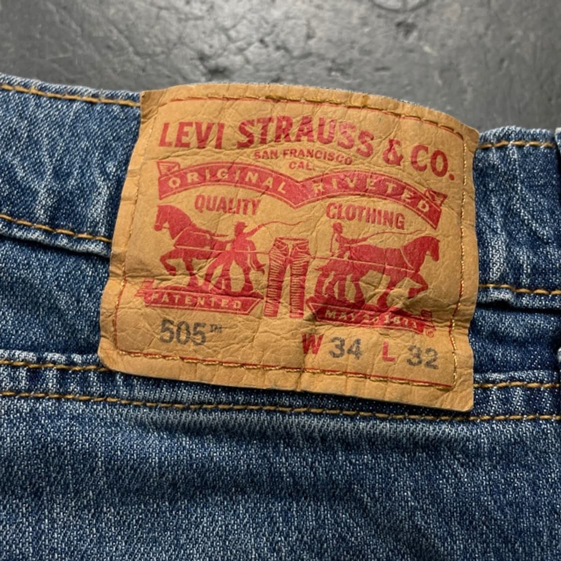 34 리바이스 505 청바지  상품이미지6