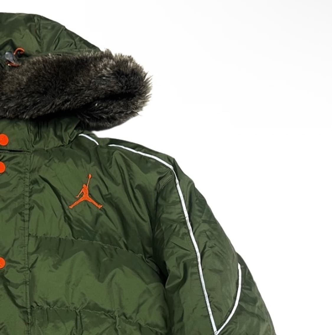 조던 카키 후드퍼패딩 95 상품이미지2