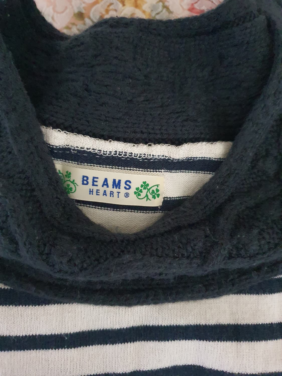 [모리걸] 너드모리 스트라이프 니트 원피스 7부 상품이미지6