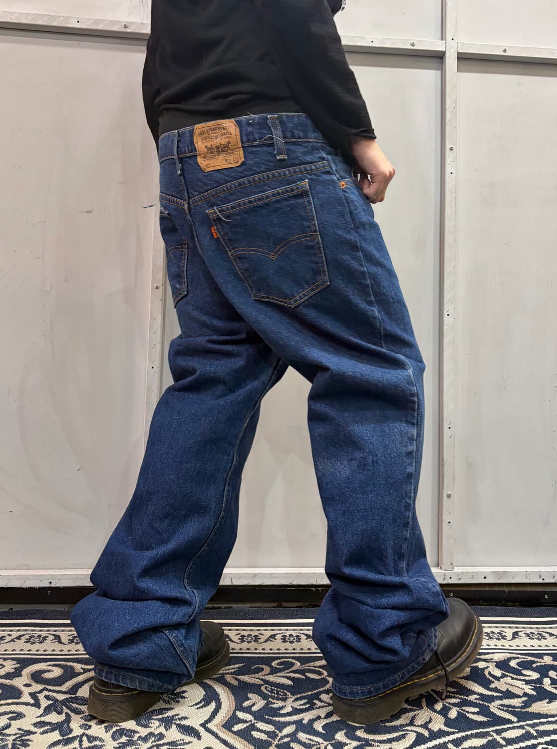 🇺🇸90s LEVIS 517 U.S.A jeans orange tab 상품이미지2