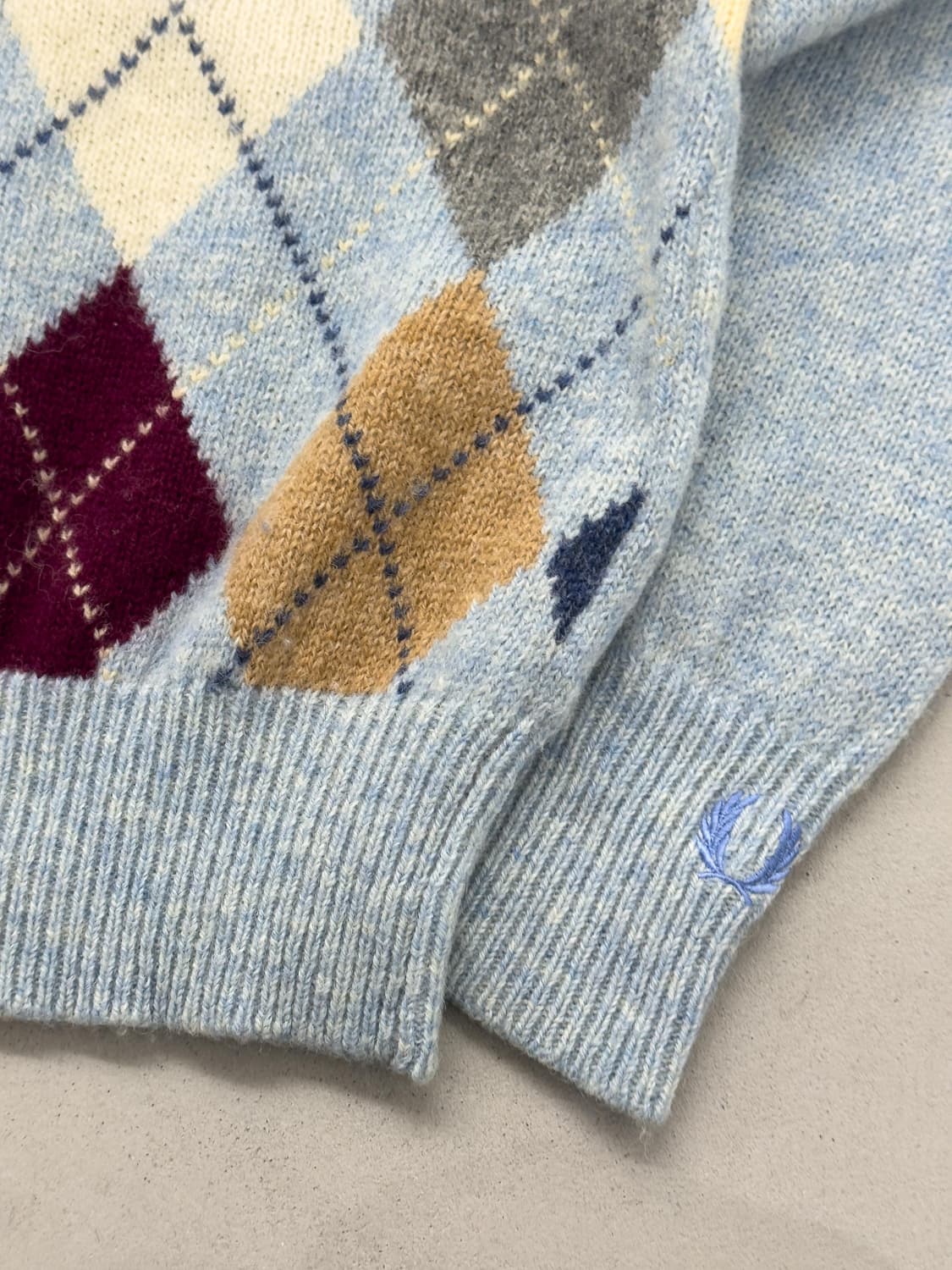 프레드페리 아가일 스웨터 상품이미지4