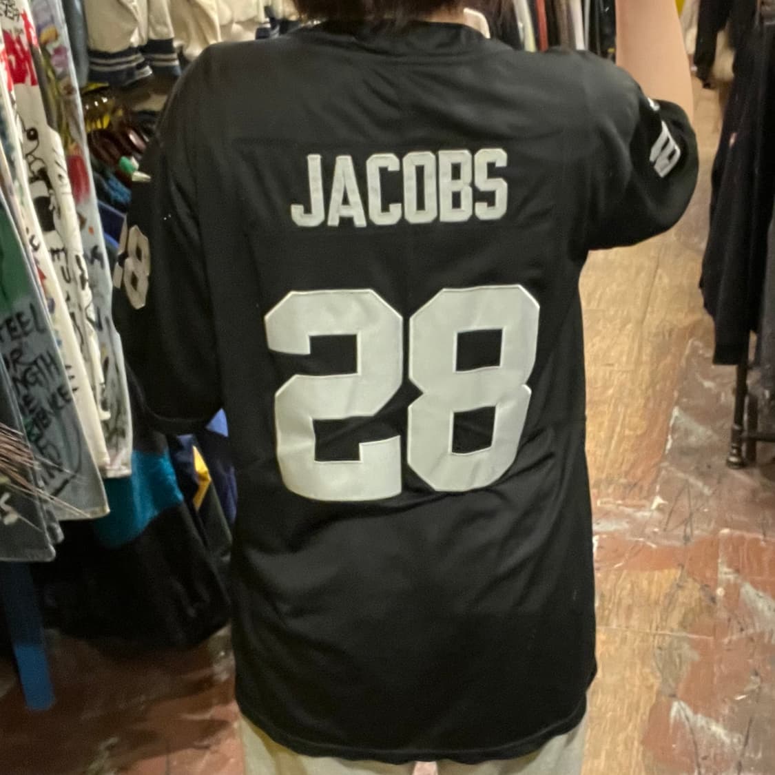 [HI] 나이키 NFL  레이더스 저지 블랙 상품이미지5