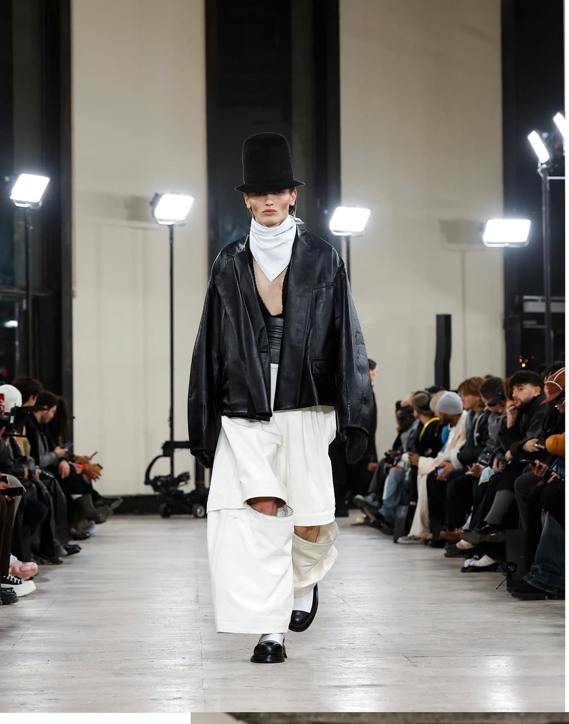 [48] 송지오 24FW 쇼피스 한복 가죽자켓 상품이미지1