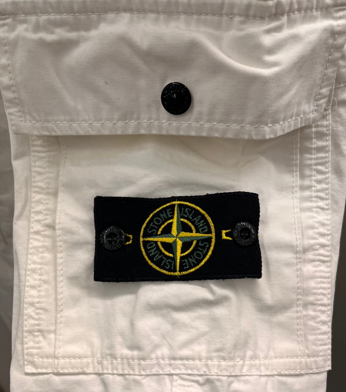 스톤아일랜드 화이트 카고 팬츠 30 상품이미지2