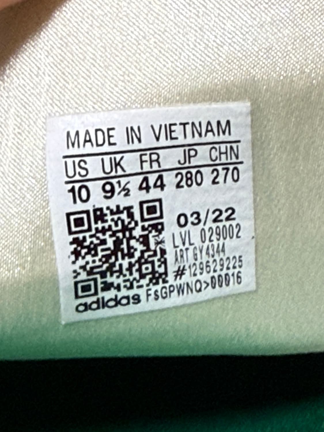 아디다스 웨일스보너 삼바 크린 그린 GY4344 280 상품이미지8