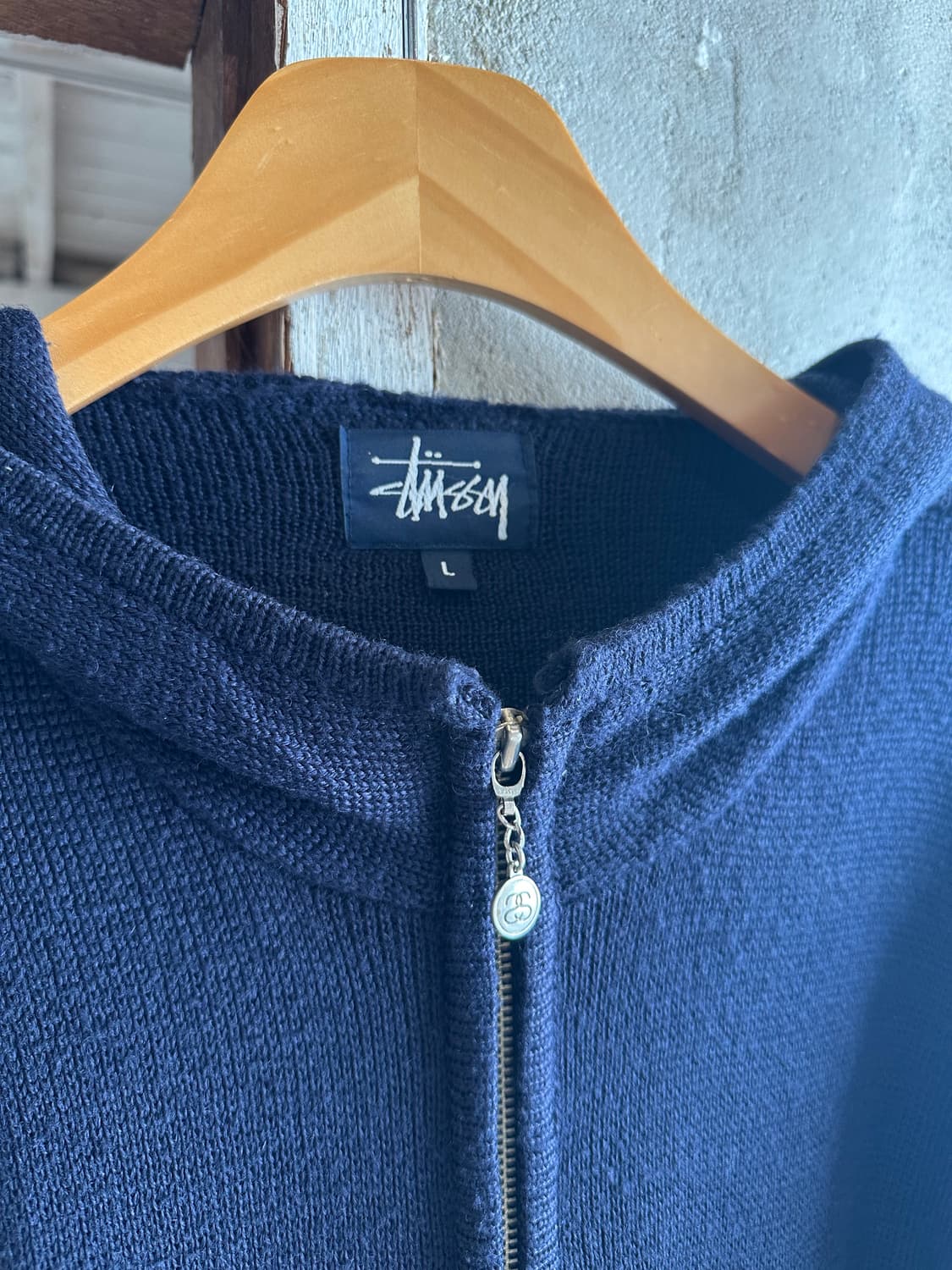 00's Stussy Knit Hood Zip-Up  상품이미지6