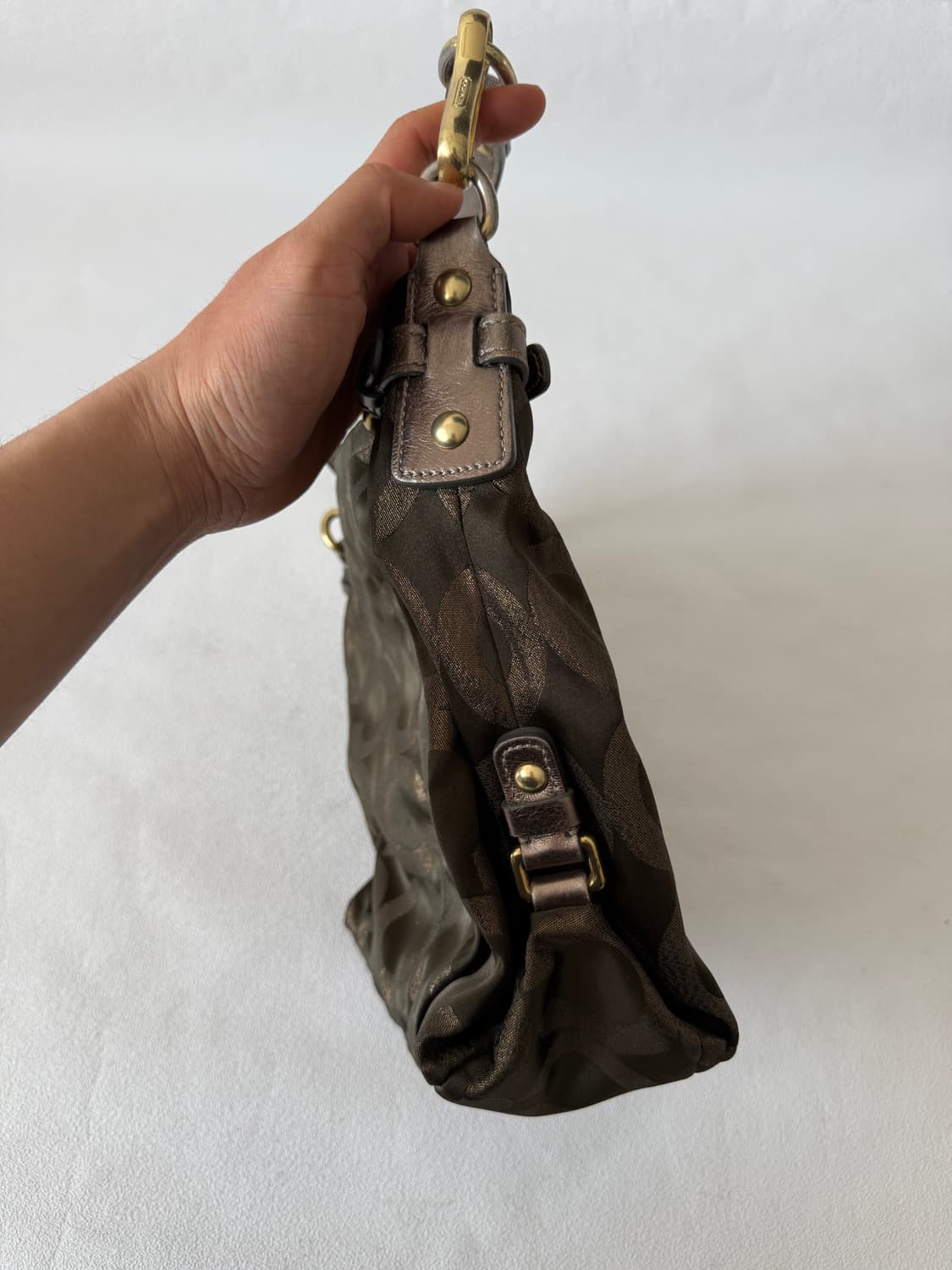 코치(COACH) 모노그램 토트 숄더백 상품이미지4