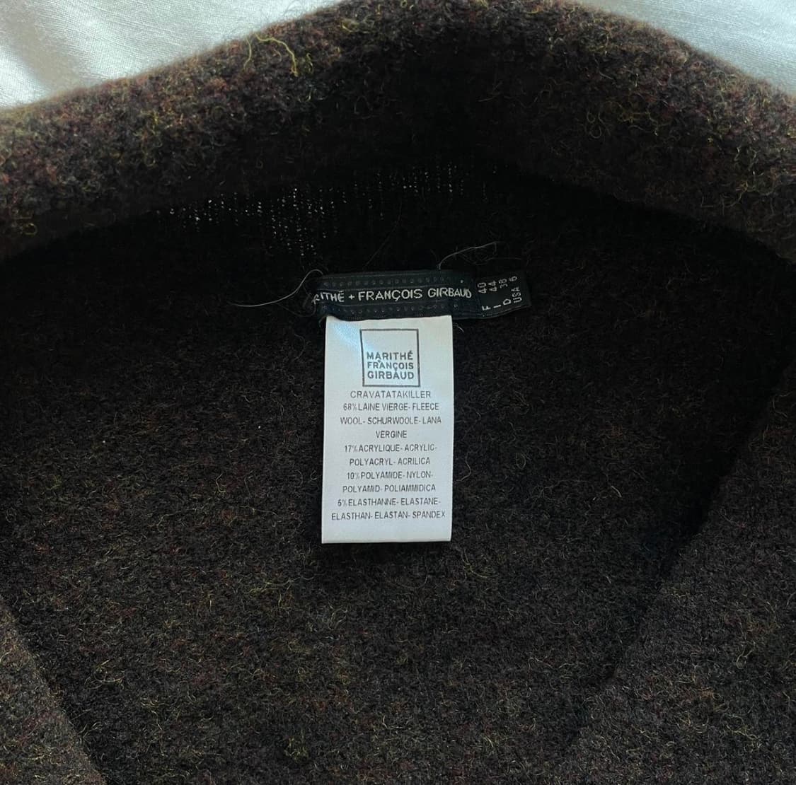 빈티지 marithe francois girbaud 집업 자켓 상품이미지10