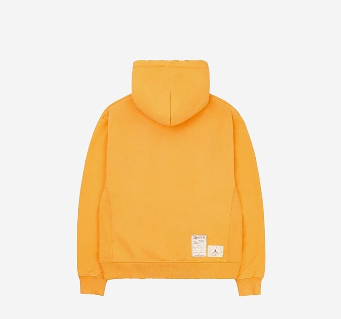 [L]조던 유니온 플리스 후드 골드 옐로우 상품이미지2