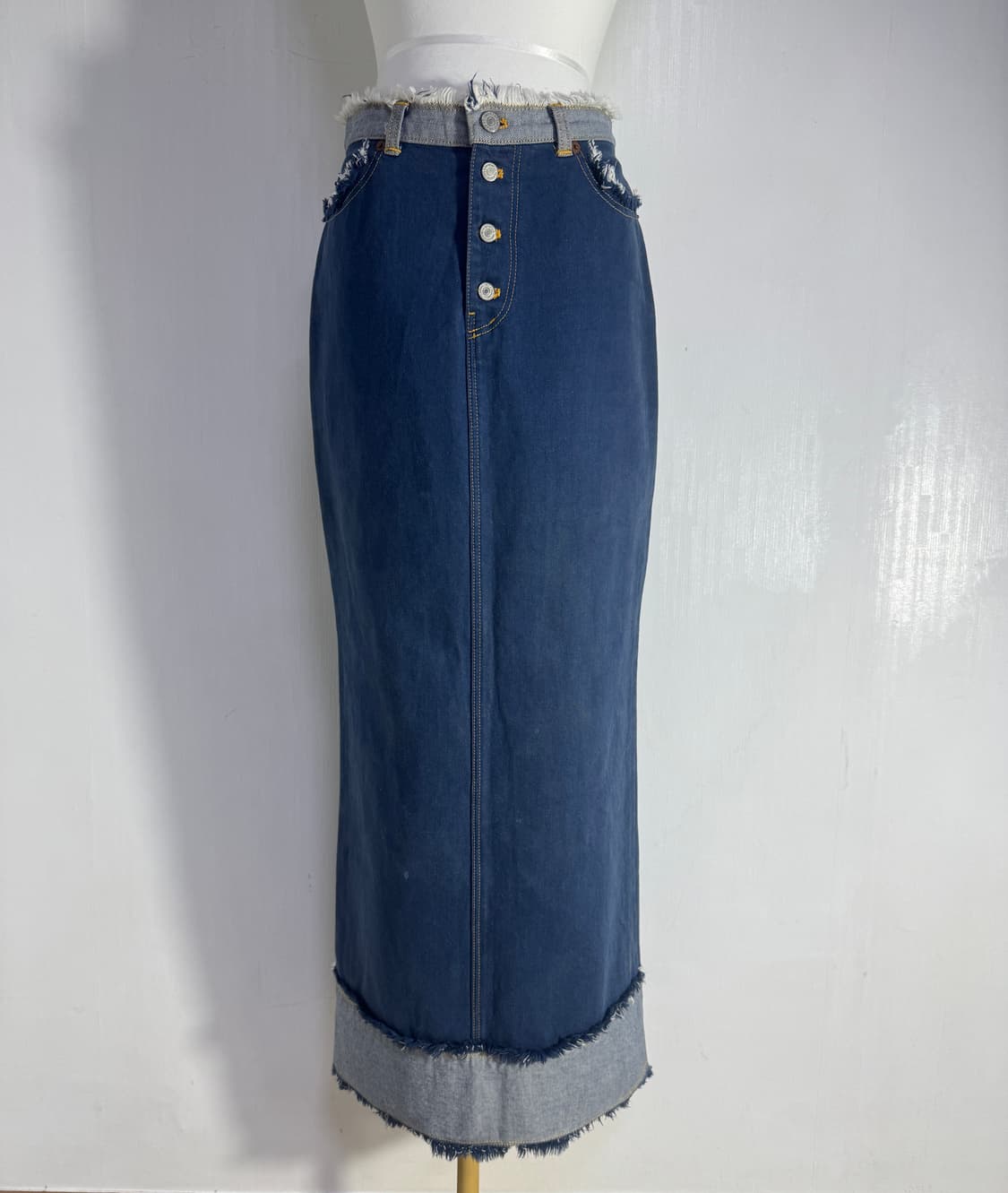 오존 커뮤니티 리버스 데님 스커트 히스테릭글래머 y2k 상품이미지4